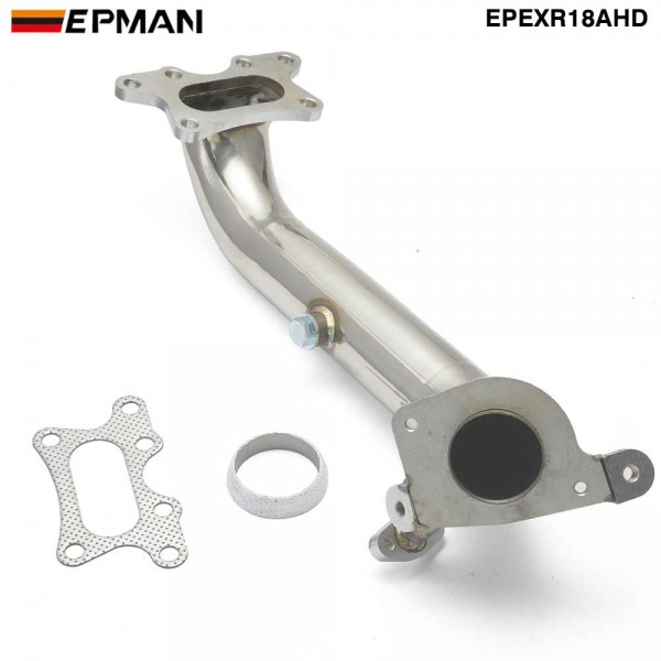 Turbo Exhaust Header, Stainless Steel Catback Downpipe, For Honda